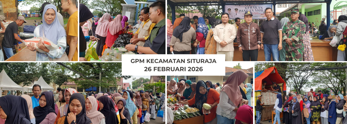 DPKP Sumedang Gelar Gerakan Pangan Murah di Halaman Kantor Kecamatan Situraja untuk Jaga Stabilitas Harga saat Ramadan
