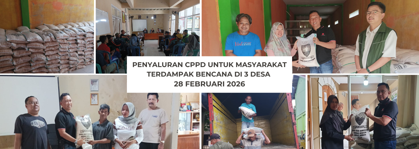Dinas Pertanian dan Ketahanan Pangan Sumedang Salurkan 6 Ton Cadangan Pangan untuk Korban Banjir dan Longsor