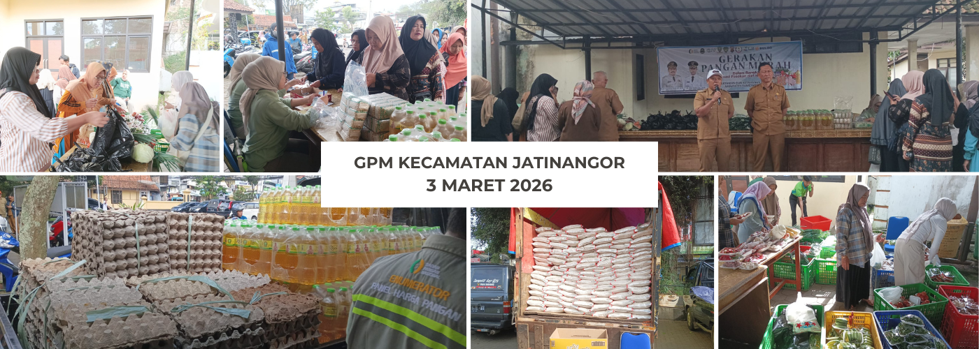 Jaga Stabilitas Harga di Jatinangor, DPKP Sumedang Gelar Gerakan Pangan Murah di Halaman Kantor Kecamatan